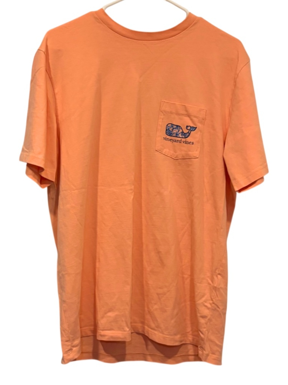 Vineyard Vines Men's Coral Short Sleeve Tee